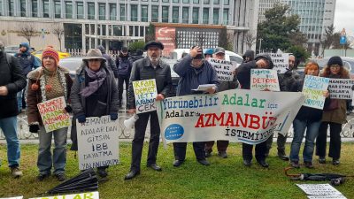 İmamoğlu’nun kapısına 12 bin imza ile dayanıp, eylem yaptılar!